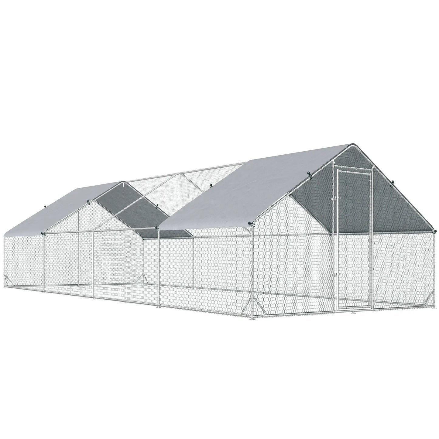 Volière 24 m² en acier