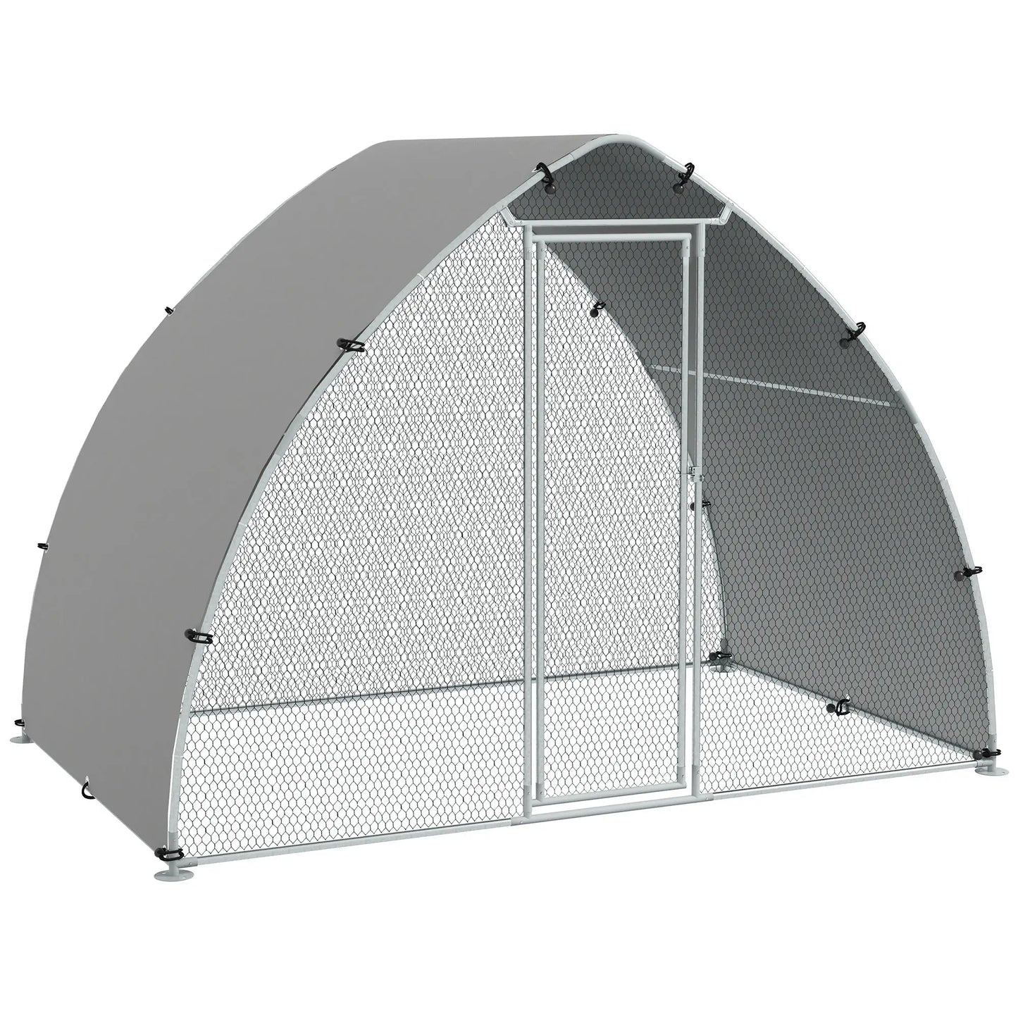 Volière 5,75m² avec toit anti-UV