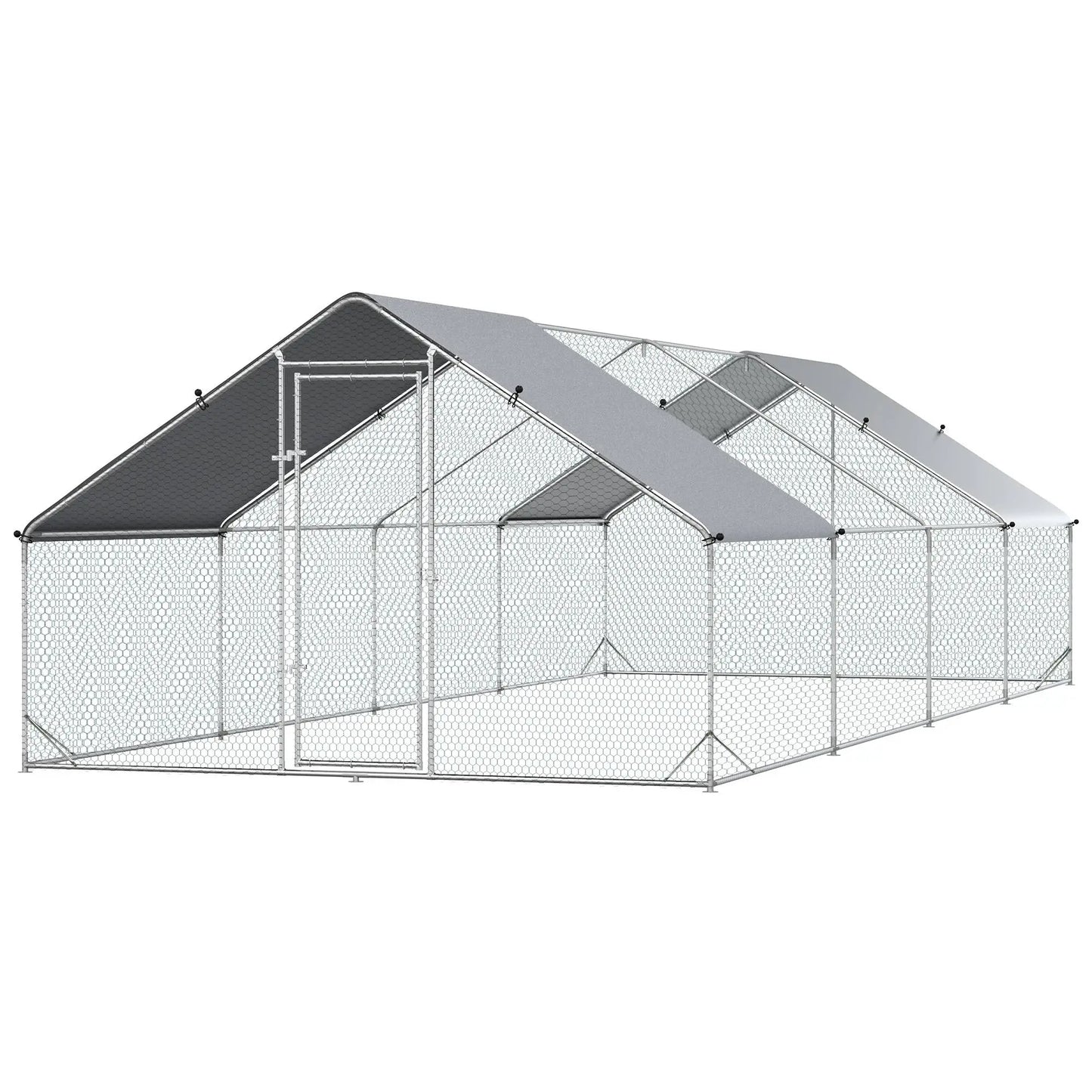 Volière 24 m² en acier