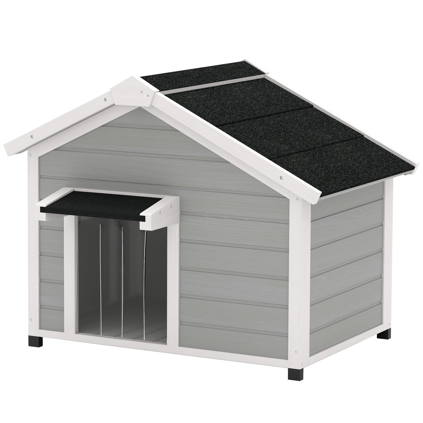 Niche pour chien extérieur en bois de sapin