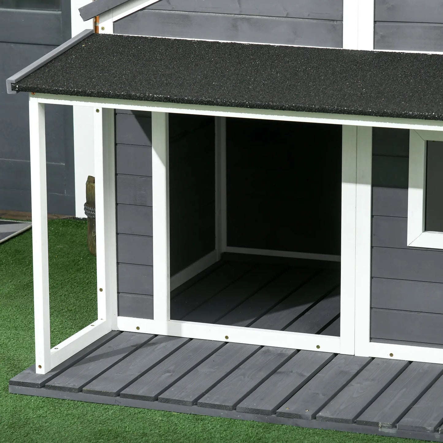 Niche pour chien en bois de sapin