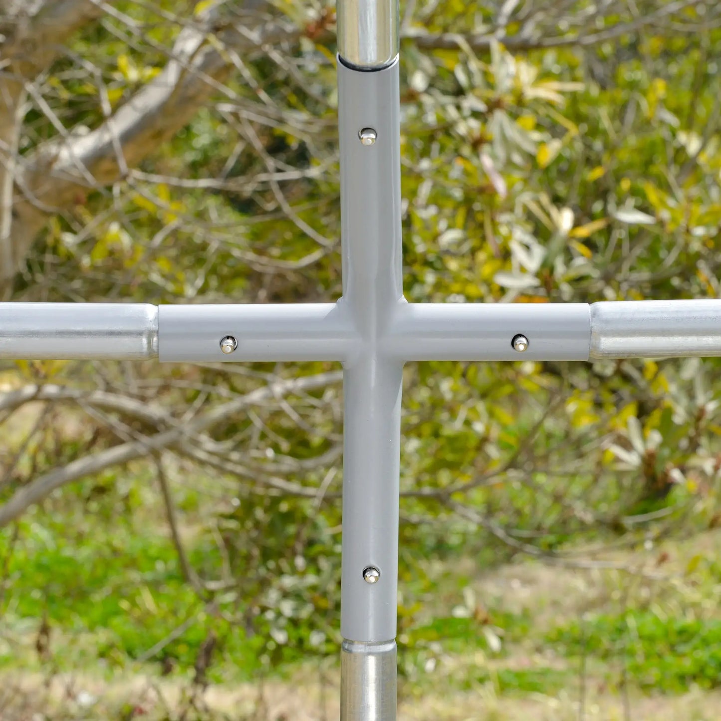 Volière 10,64 ㎡ avec toit anti-UV