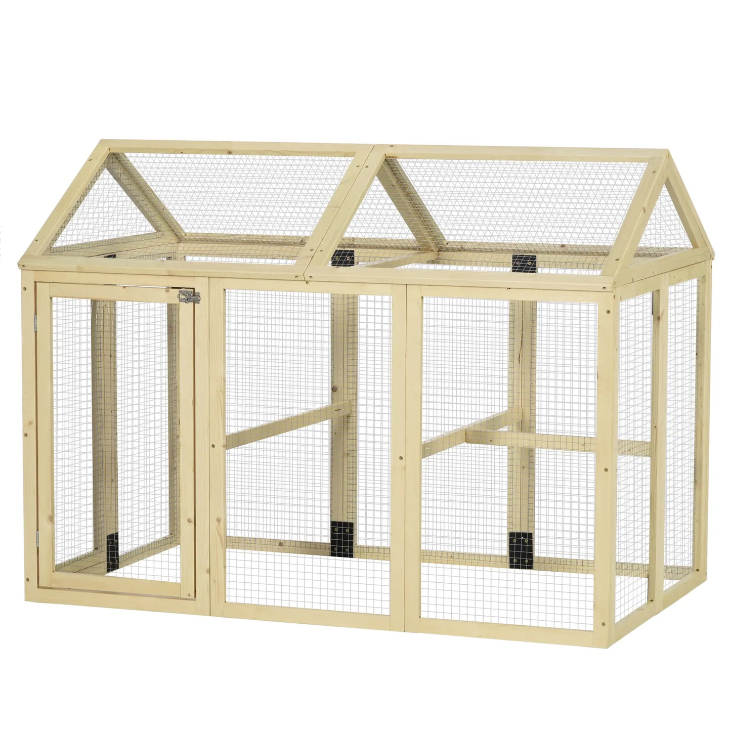 Poulailler 140 x 88,5 x 106 en bois de sapin