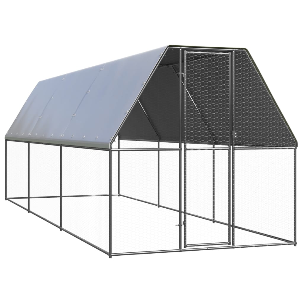 Poulailler 20m² en Acier galvanisé