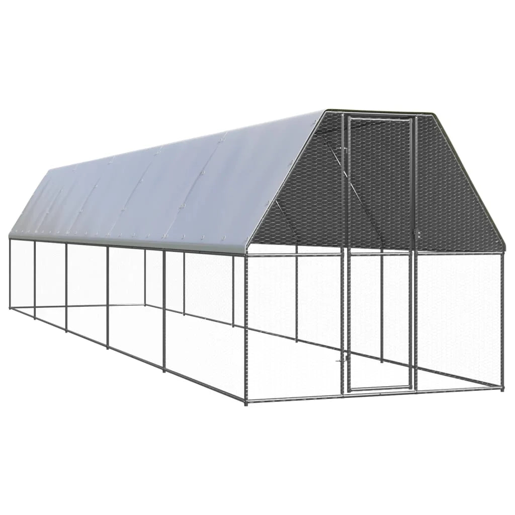 Poulailler 20m² en Acier galvanisé