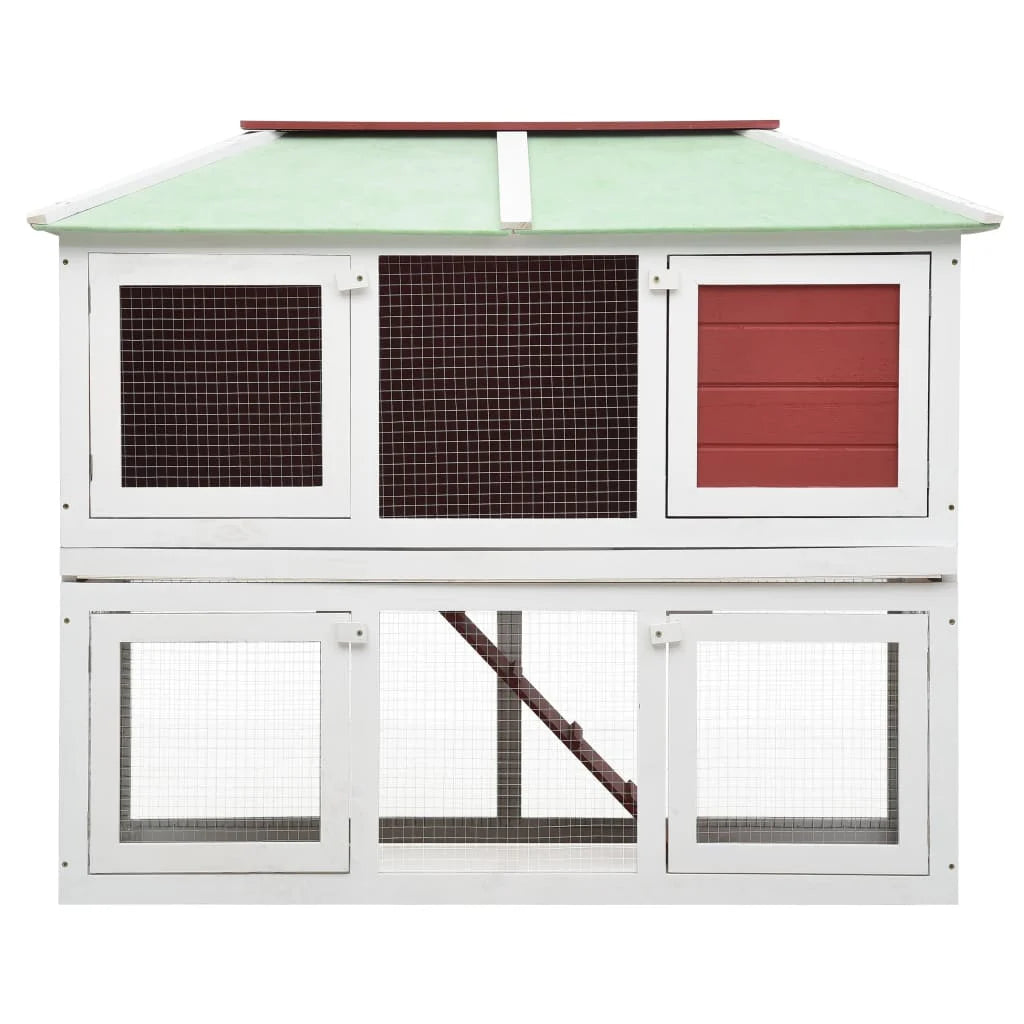Clapier pour lapins & rongeurs en Bois de sapin