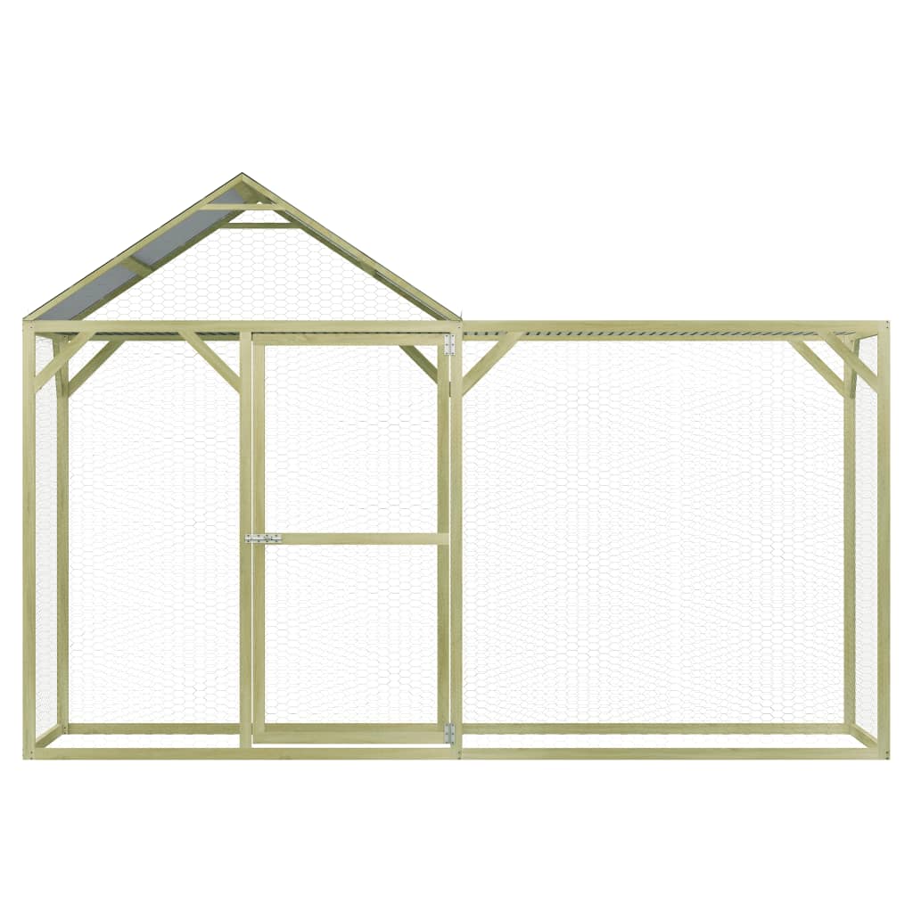 Volière 6.75m² en pinède