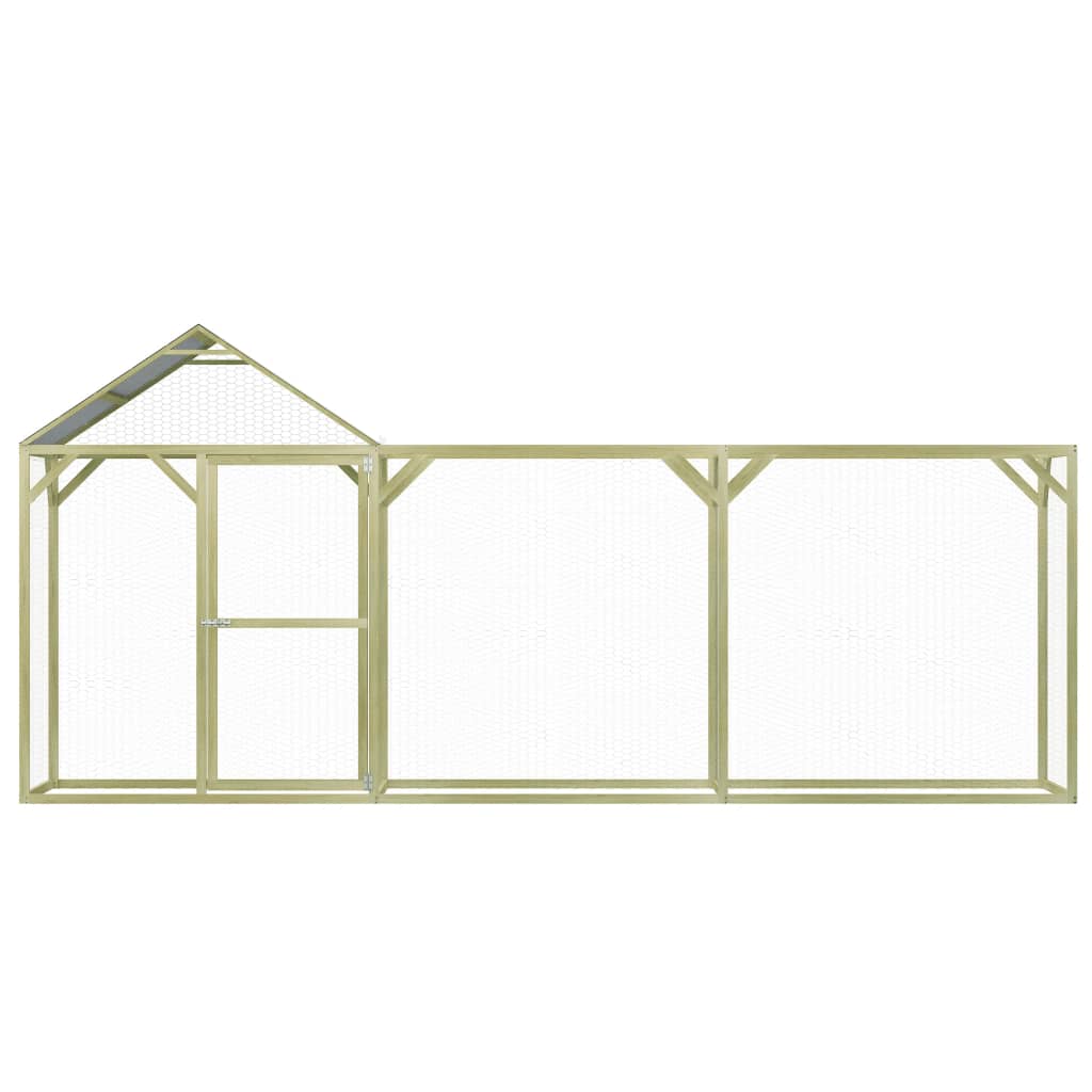 Volière 6.75m² en pinède