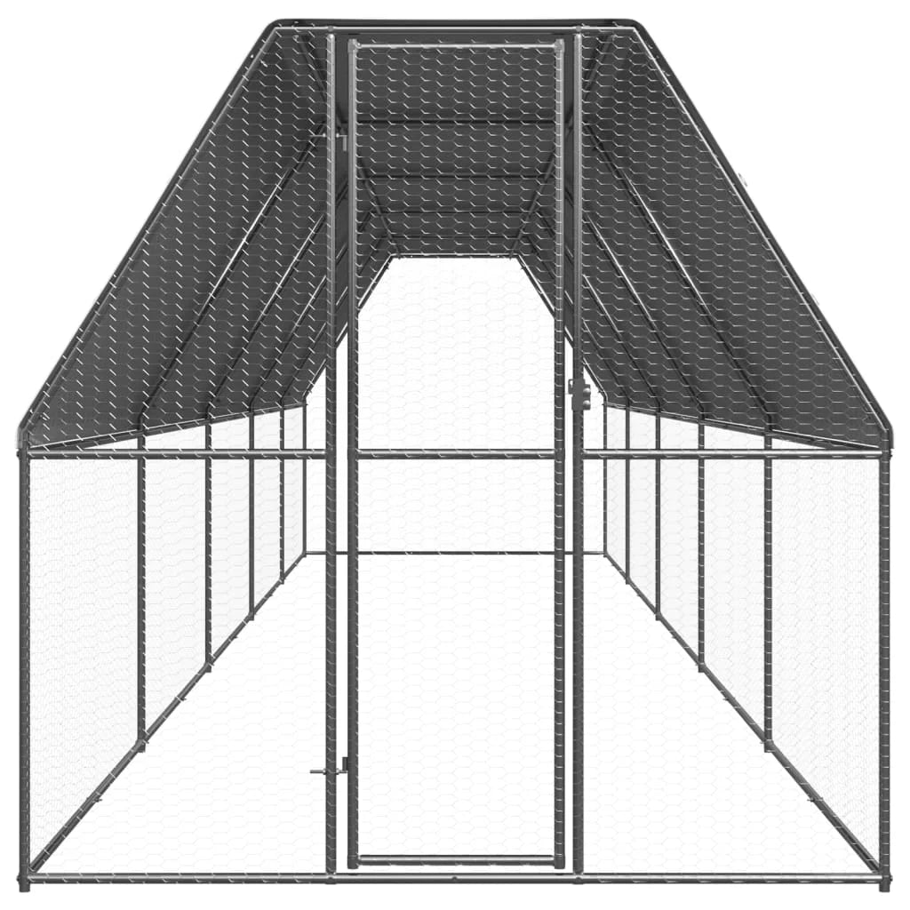 Poulailler 20m² en Acier galvanisé
