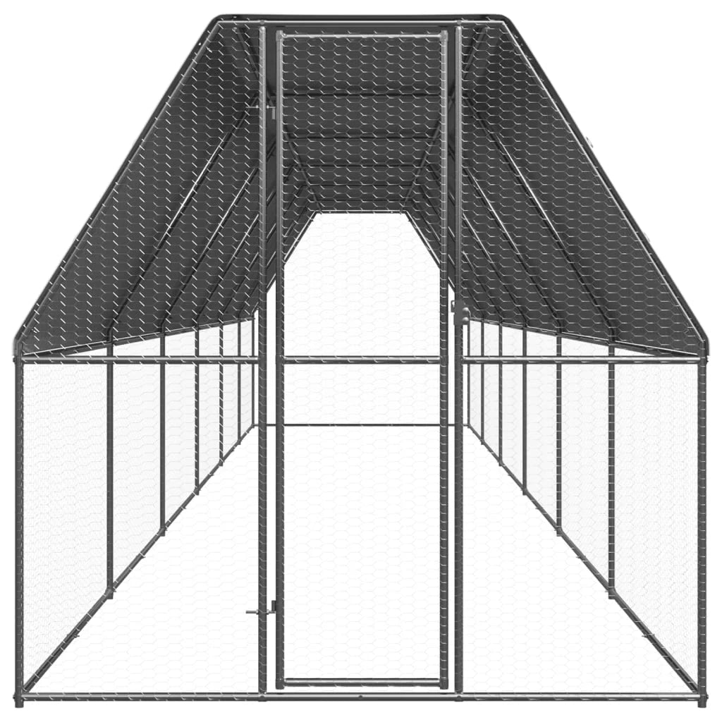 Poulailler 20m² en Acier galvanisé