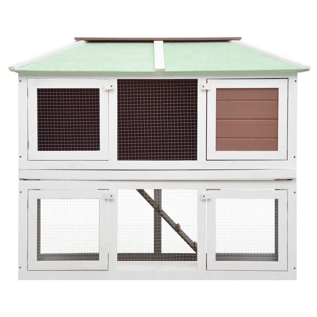 Clapier pour lapins & rongeurs en Bois de sapin