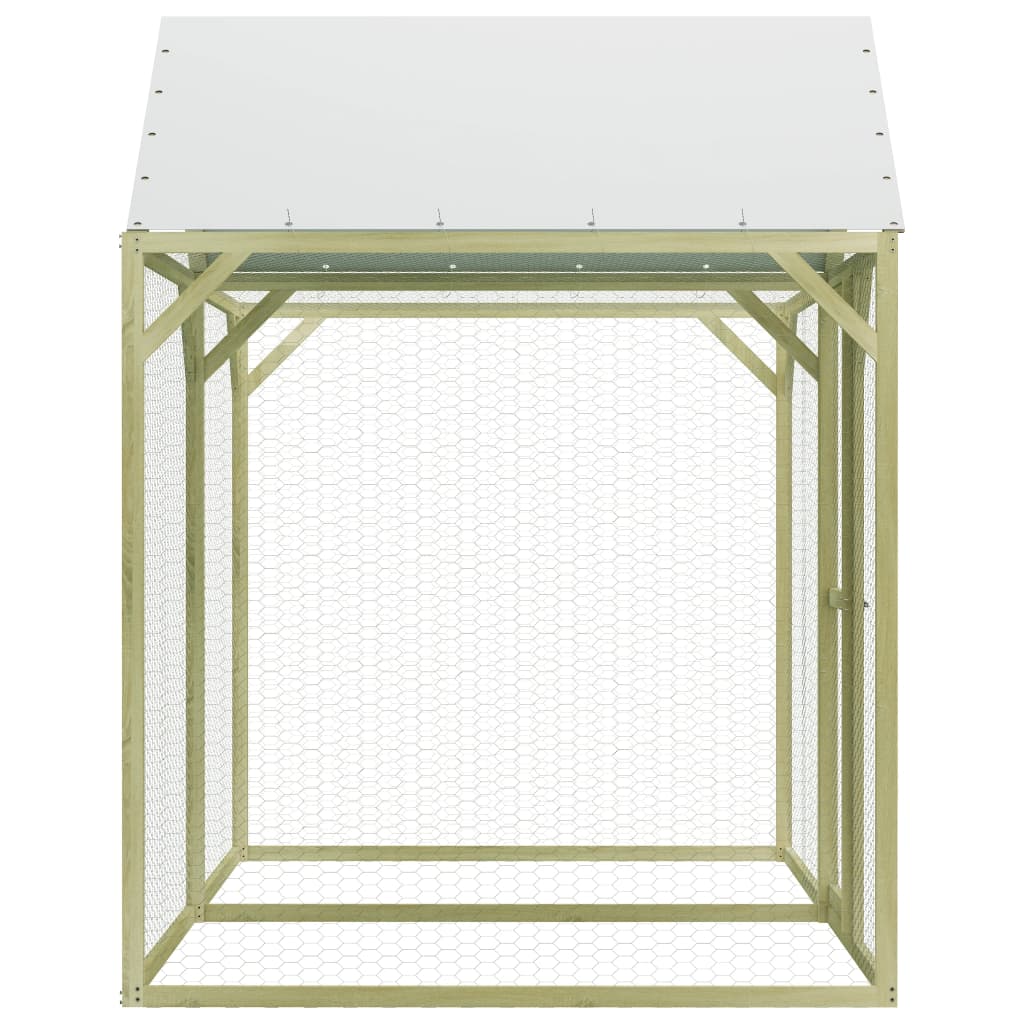 Volière 6.75m² en pinède