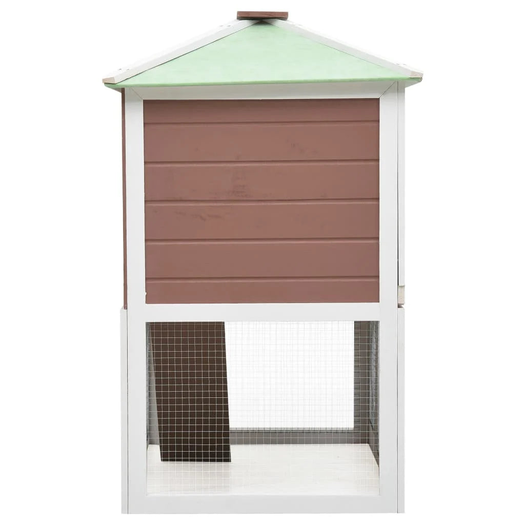 Clapier pour lapins & rongeurs en Bois de sapin