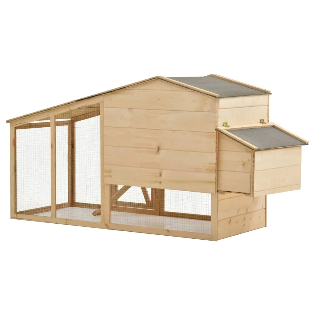 Poulailler 4 Poules en Bois Massif