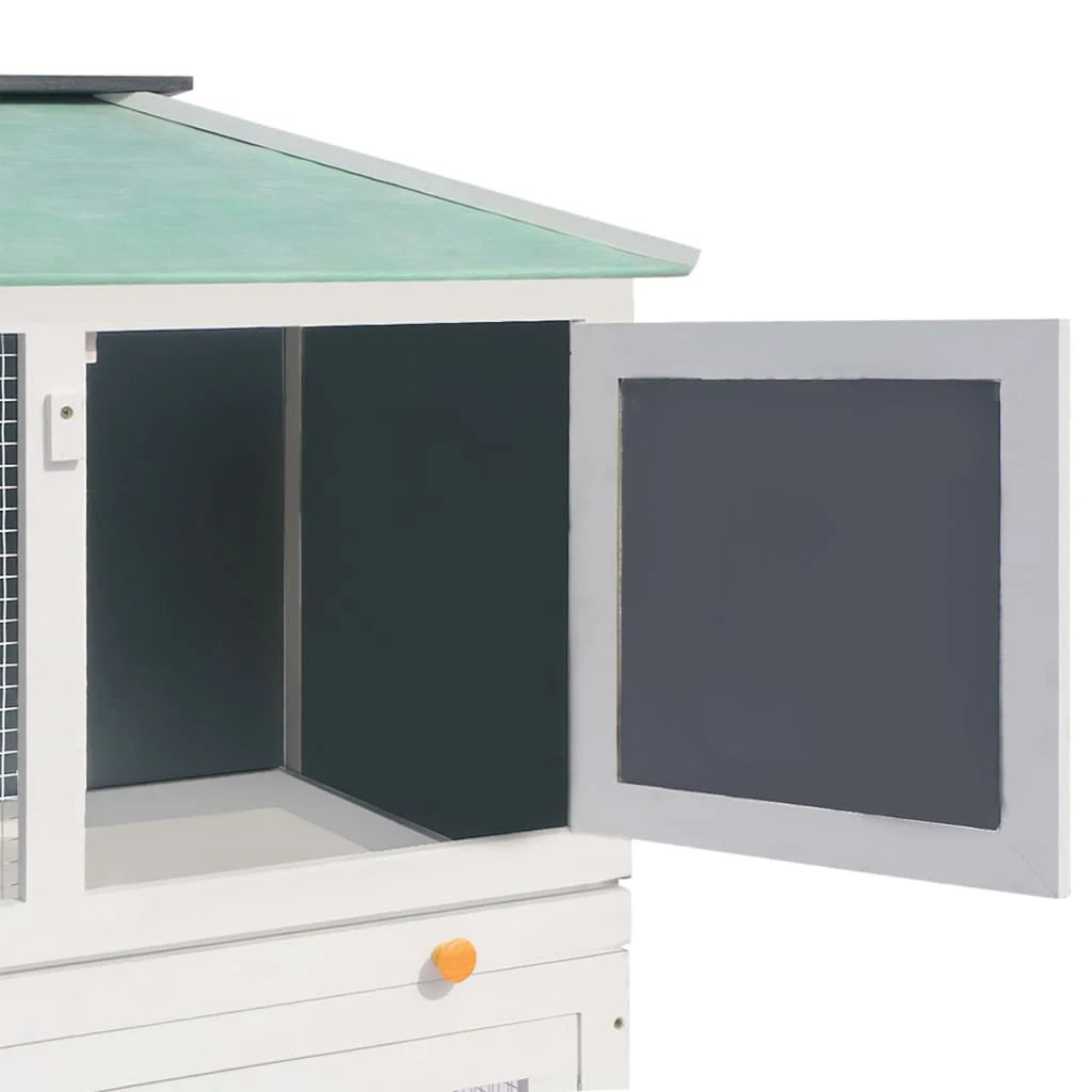 Clapier pour lapins & rongeurs en Bois de sapin