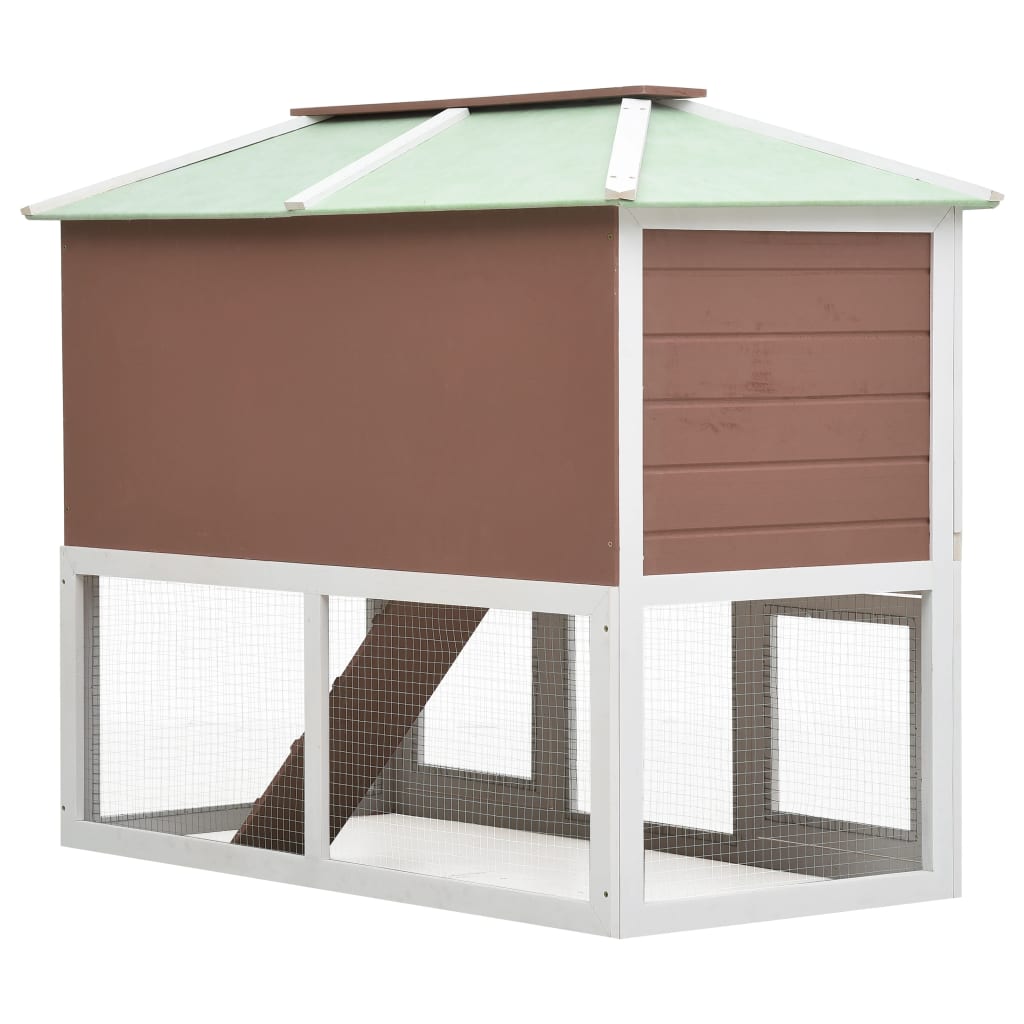 Clapier pour lapins & rongeurs en Bois de sapin