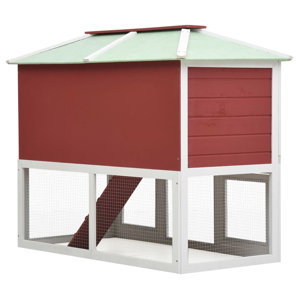 Clapier pour lapins & rongeurs en Bois de sapin