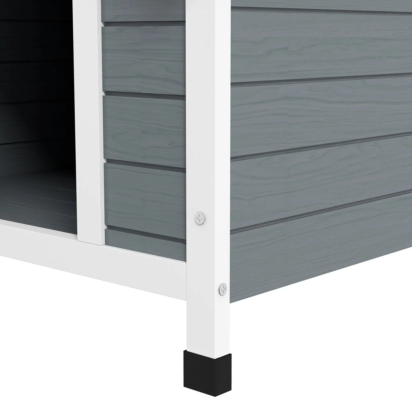 Niche pour chien extérieure en bois de sapin