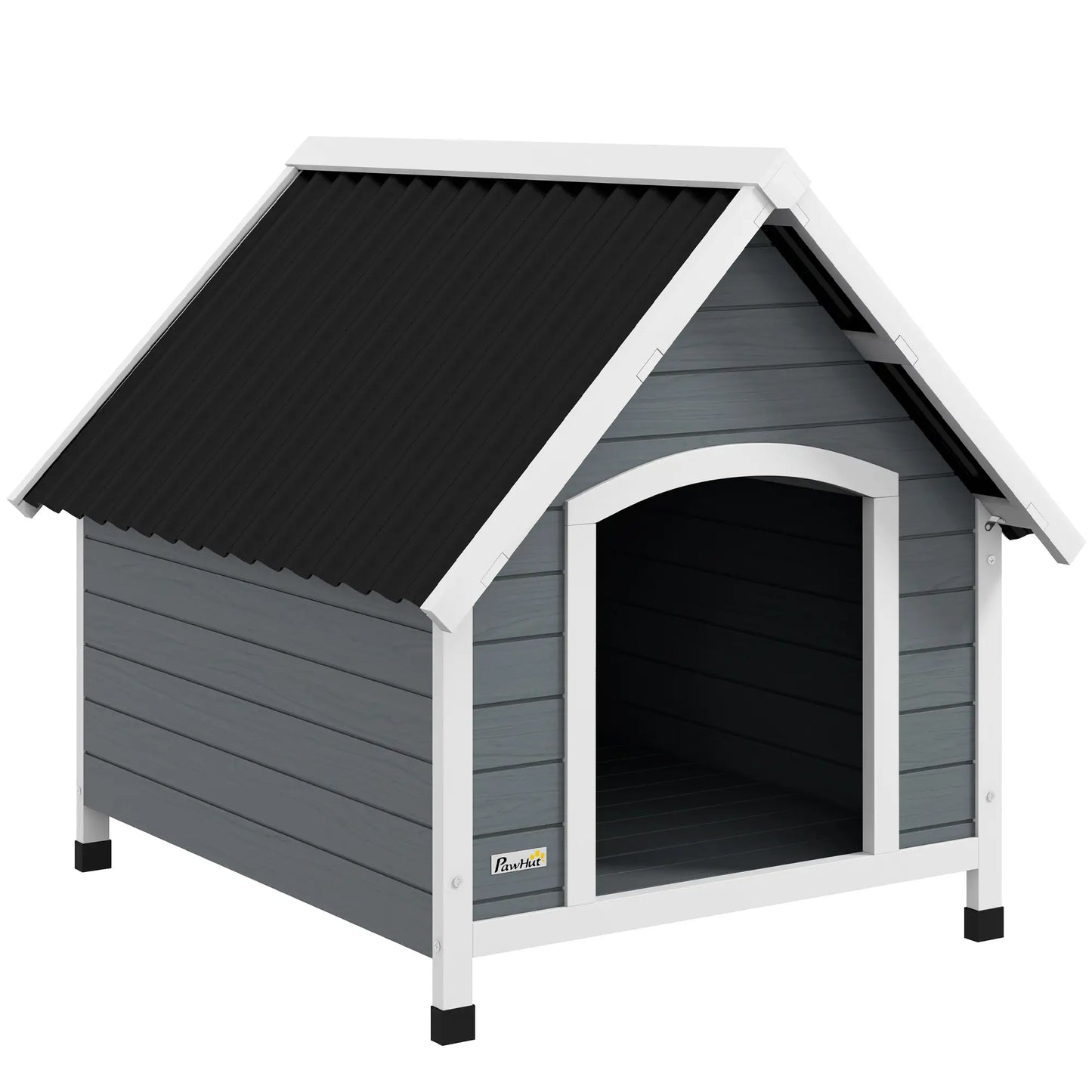 Niche pour chien extérieure en bois de sapin