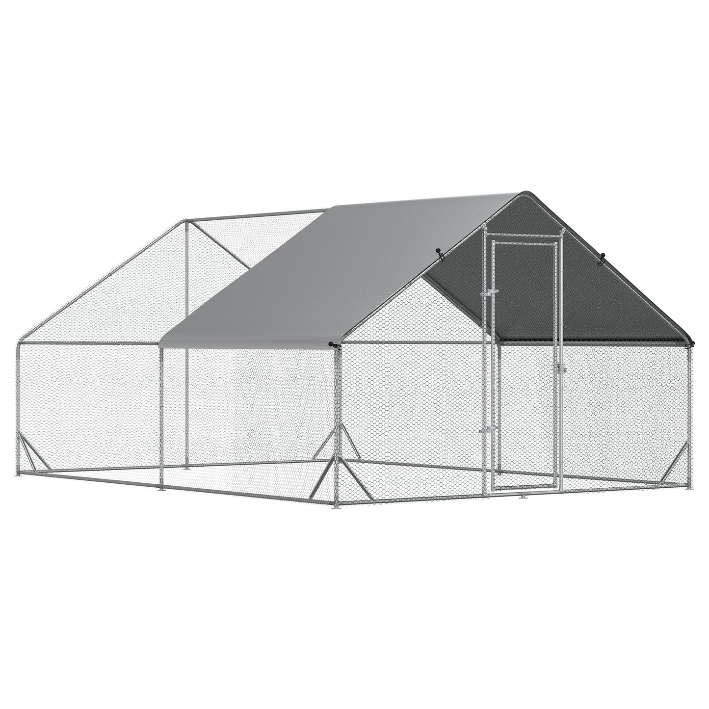 Volière 12 m² en acier
