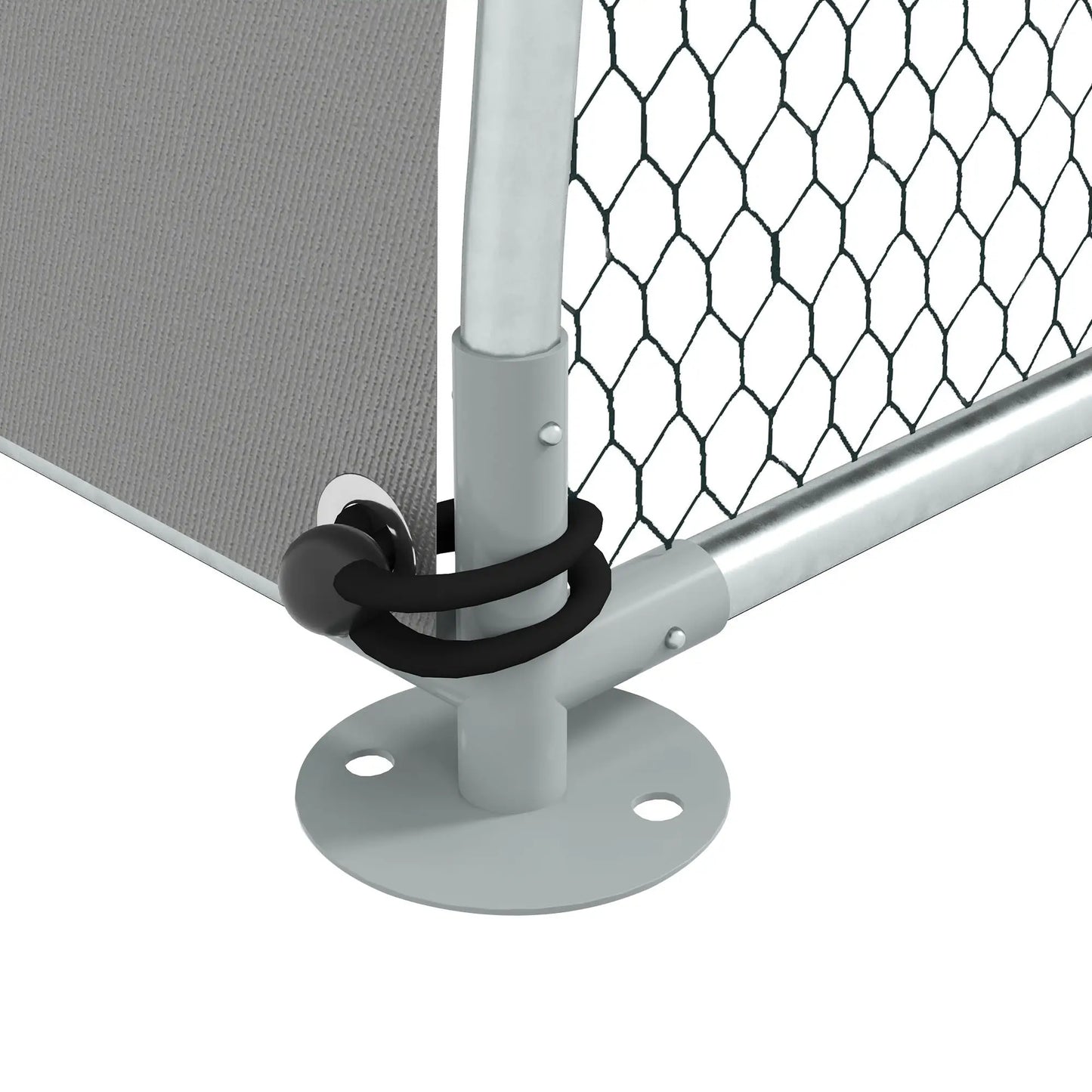 Volière 5,75m² avec toit anti-UV