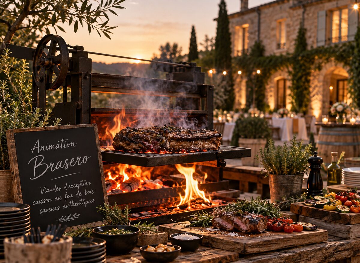 Animation barbecue et brasero Chez Cocotte