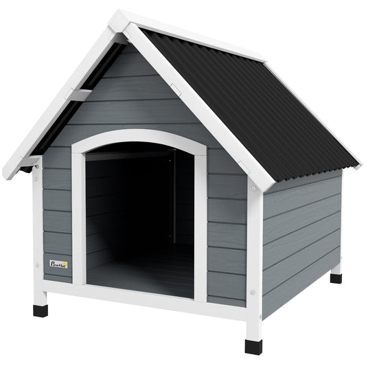 Niche pour chien extérieure en bois de sapin