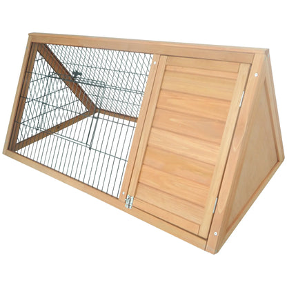 Clapier pour lapins & rongeurs en bois de sapin