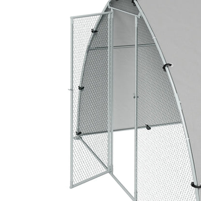 Volière 5,75m² avec toit anti-UV