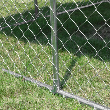 Chenil extérieur pour chien en acier galvanisé
