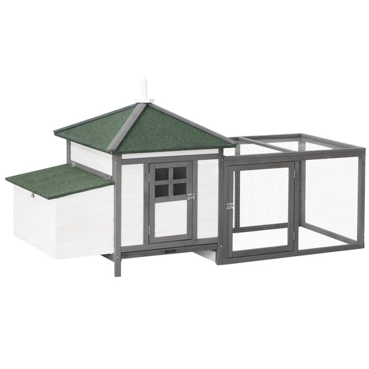 Poulailler cottage multi-équipement en bois pin