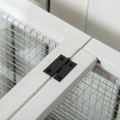 Clapier pour lapins & rongeurs sur roulettes