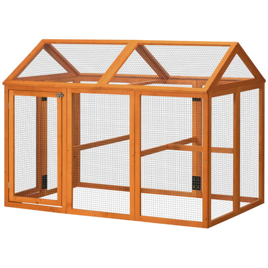 Poulailler 140 x 88,5 x 106 en bois de sapin