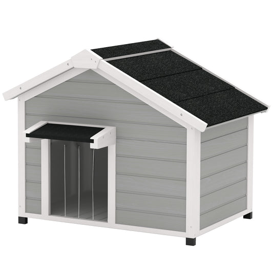 Niche pour chien extérieur en bois de sapin