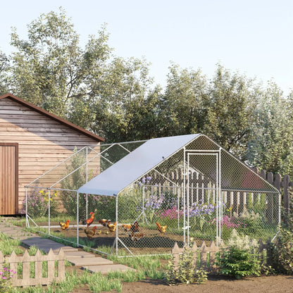 Volière 18 m² en acier