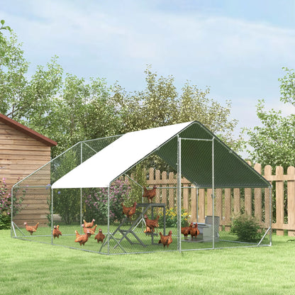 Volière 12 m² en acier