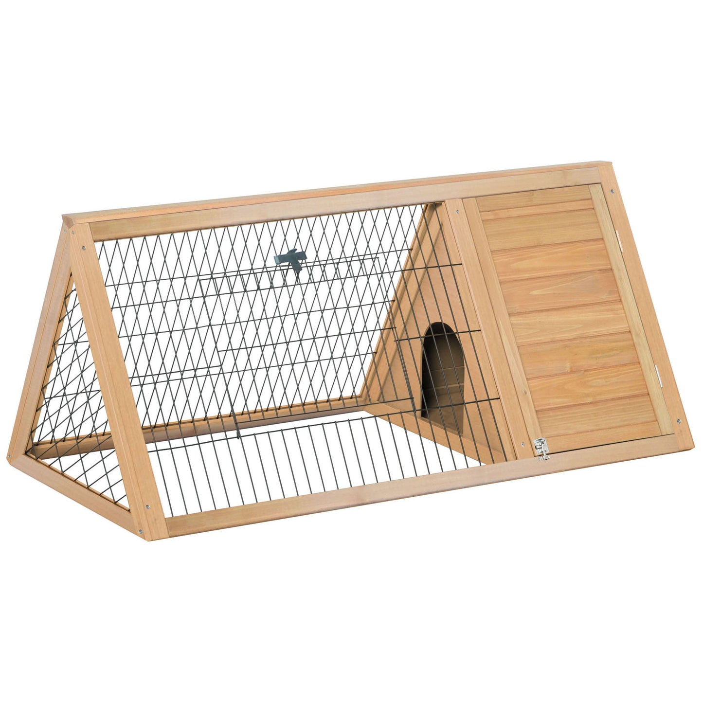 Clapier pour lapins & rongeurs en bois de sapin