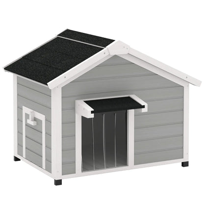 Niche pour chien extérieur en bois de sapin