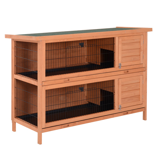 Clapier pour lapins & rongeurs en bois de pin