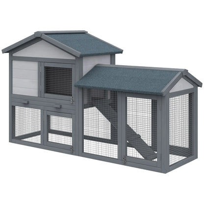 Clapier pour lapins & rongeurs en bois de pin