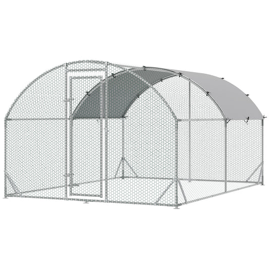 Volière 10,64 ㎡ avec toit anti-UV