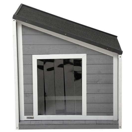 Niche pour Chien en Bois de pin Massif