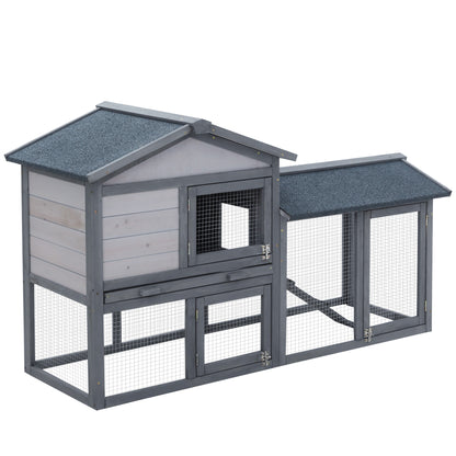 Clapier pour lapins & rongeurs en bois de pin