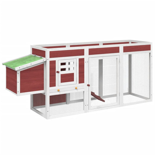 Poulailler en Bois avec Jardinière Intégrée