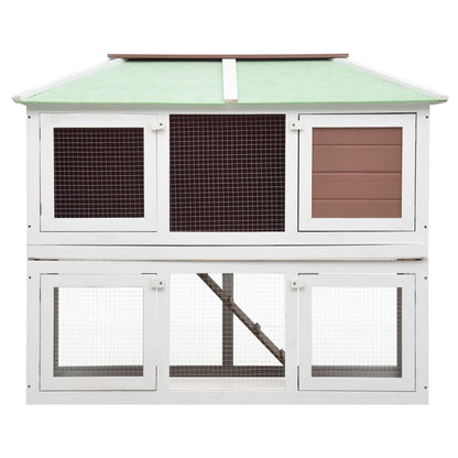 Clapier pour lapins & rongeurs en Bois de sapin