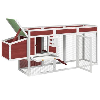 Poulailler en Bois avec Jardinière Intégrée