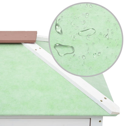 Clapier pour lapins & rongeurs en Bois de sapin