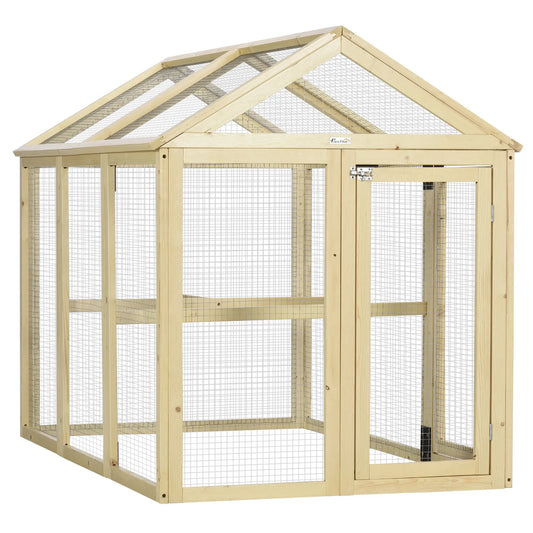 Poulailler 140 x 88,5 x 106 en bois de sapin