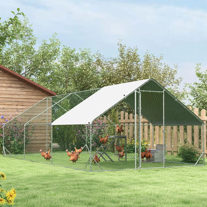 Volière 18 m² en acier