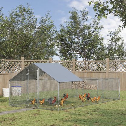 Volière 18 m² en acier